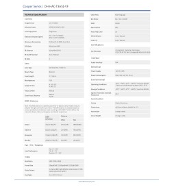 Dahua 5MP HDCVI Turret 20fps@5MP 2.7-12mm Smart IR 40m IP67 HAC-T3A51-VF