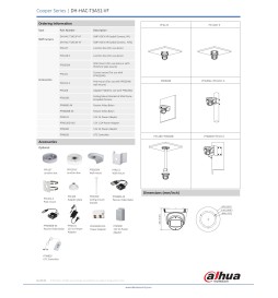 Dahua 5MP HDCVI Turret 20fps@5MP 2.7-12mm Smart IR 40m IP67 HAC-T3A51-VF