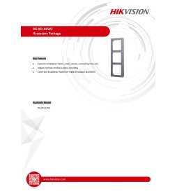 Hikvision 2nd Video Intercom Brackets 3 module accessories , used for Surface mounting