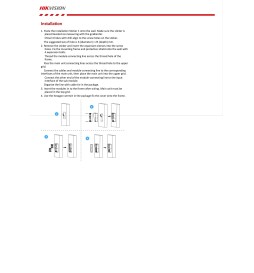 Hikvision Supporto Telaio Parasole 2 Moduli DS-KABD8003-RS2