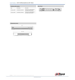 Dahua 16Ch Nvr PoE 4K 200Mbps Smart H.265 NVR4216-16P-4KS2