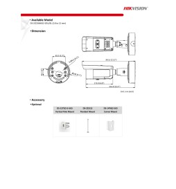 Hikvision 4Mp Ip PoE AcuSense Motorzoom Luce Strobo Sirena Bullet DS-2CD2646G2-IZSU/SL