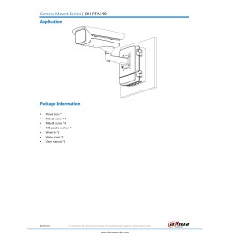 Dahua Scatola di giunzione da esterno Power Box PFA140