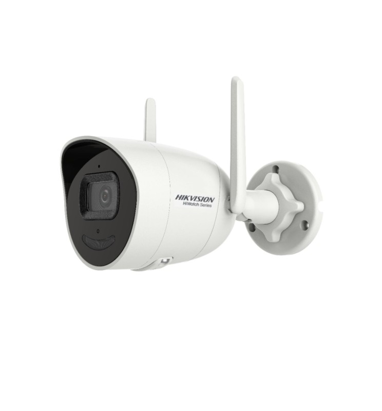 Hikvision HiWatch Bullet IP Wifi 2Mp Mic HWI-B122H-D/W