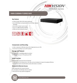 Hikvision Hiwatch 8Ch PoE NVR 60Mbps