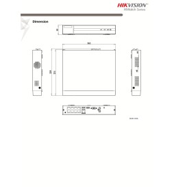 Hikvision Hiwatch 8Ch PoE NVR 60Mbps