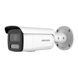 Hikvision Bullet ColorVu Acusense Ip PoE 4Mp Strobo 2.8mm DS-2CD2T47G2-LSU/SL