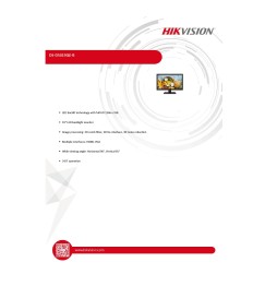 Hikvision Monitor Led 18.5" 1366*768 DS-D5019QE-B