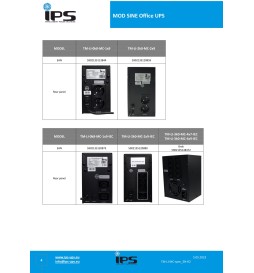 IPS Ups 800 VA / 480 W, 1 × 12 V / 8 Ah