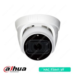 Dahua 4MP HDCVI Turret 30fps@4MP 2.7-12mm Smart IR 40m IP67 HAC-T3A41-VF