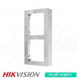 Hikvision Telaio Surface Postazione Modulare Intercom Acciaio Inox DS-KD-ACW2/S