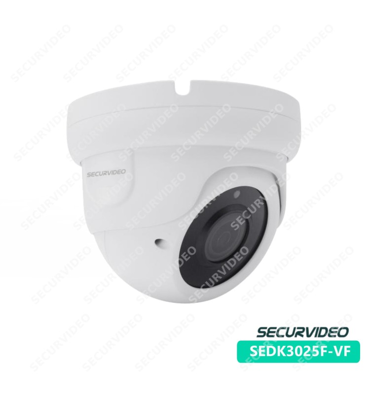 Telecamera Turret Dome 5Mp 2Mp Ahd Cvi Tvi Varifocal 2.8-12mm 4in1 Ir 30m IP67