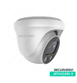 Securvideo Turret 5Mp/4K Starlight Ahd Motorzoom Ibrida 4in1 Osd/Utc Ir 25m IP67