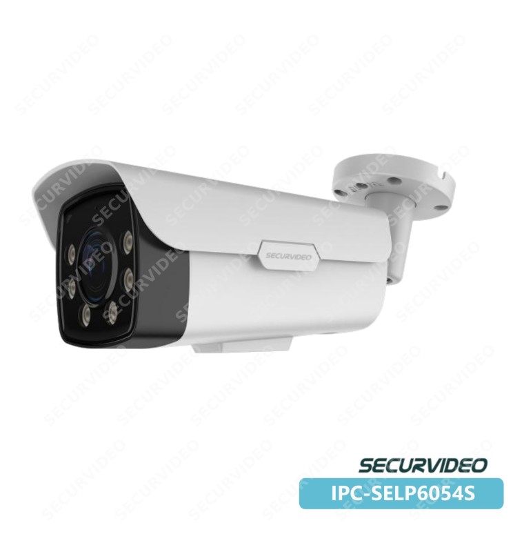 Telecamera Bullet 4Mp Ip Poe Onvif 6mm Sd Card Ir 60m IP67