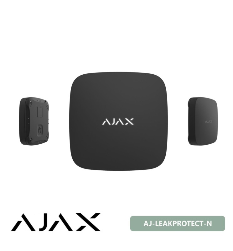 Ajax LeaksProtect Wireless flood detector Rilevatore allagamento Nero Black