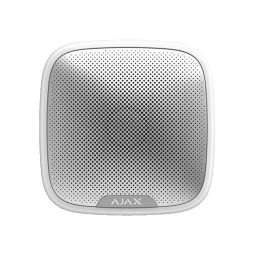 Ajax Sirena StreetSiren Street Siren da esterno senza fili Wifi 113Db Bianco