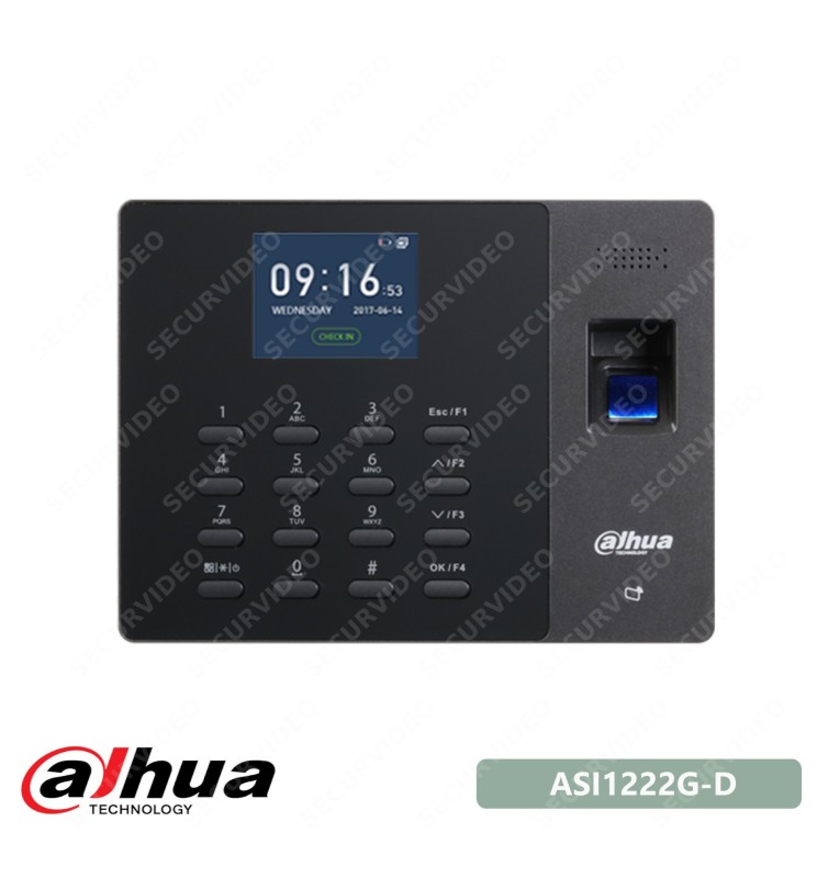 Dahua Terminale Controllo Accessi Impronte Digitali Ip ASA1222G-D