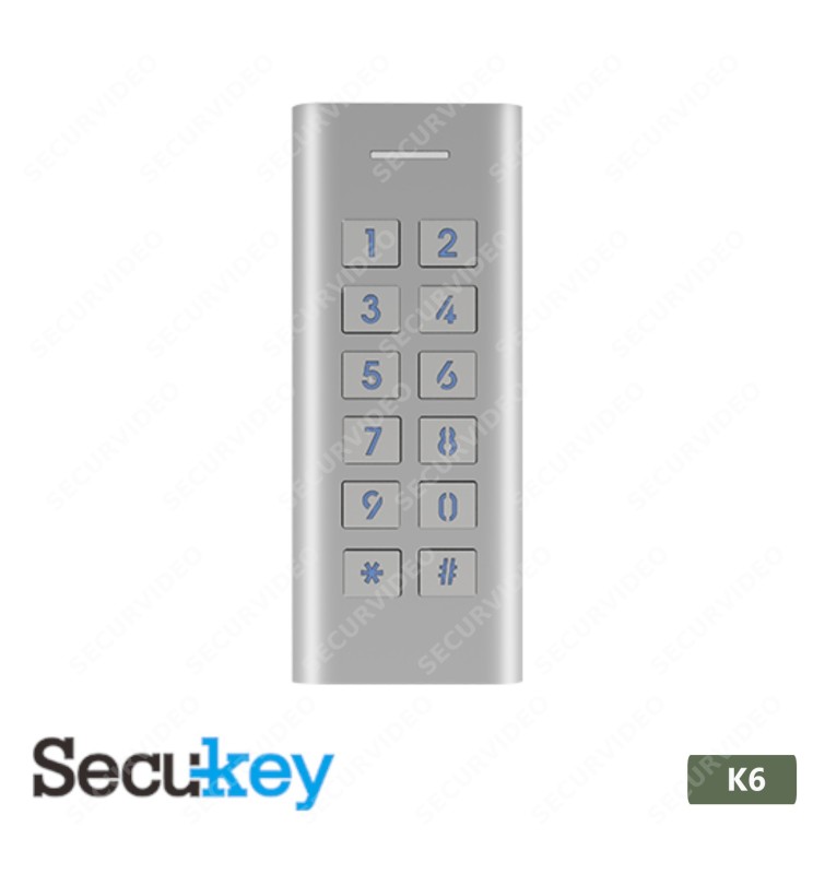 SECUKEY Easy Keypad Terminale Standalone Controllo accessi K6