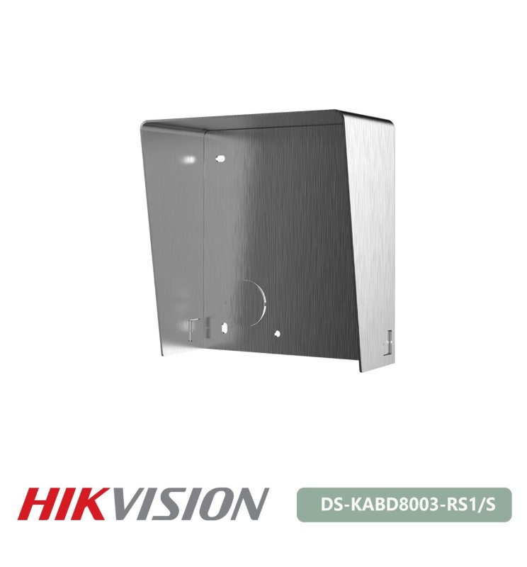 Hikvision Telaio Supporto Parasole STEEL VERSION acciaio satinato