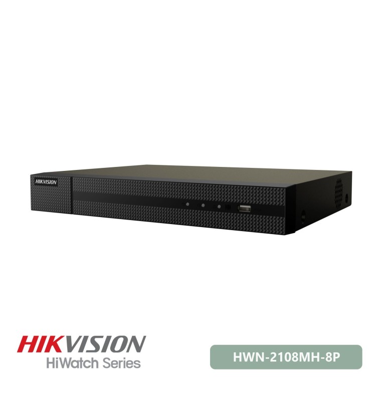 Hikvision Hiwatch 8Ch PoE NVR 60Mbps