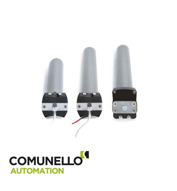 Comunello S45 40N Nero Attuatore Tubolare Tapparelle Ø45 40NM 230V MS45SM40H0B00