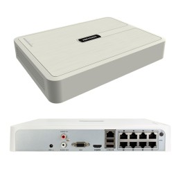 Hikvision Hiwatch NVR 8Ch PoE 4Mp 60 Mbps, Hdmi