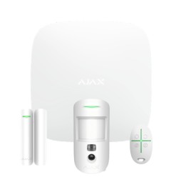 Ajax Starterkit Cam Hub 4G Kit Allarme Wifi Fotoverifica Motioncam