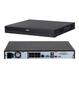 Dahua 8CH 1U 8PoE 2HDDs WizSense Network Video Recorder