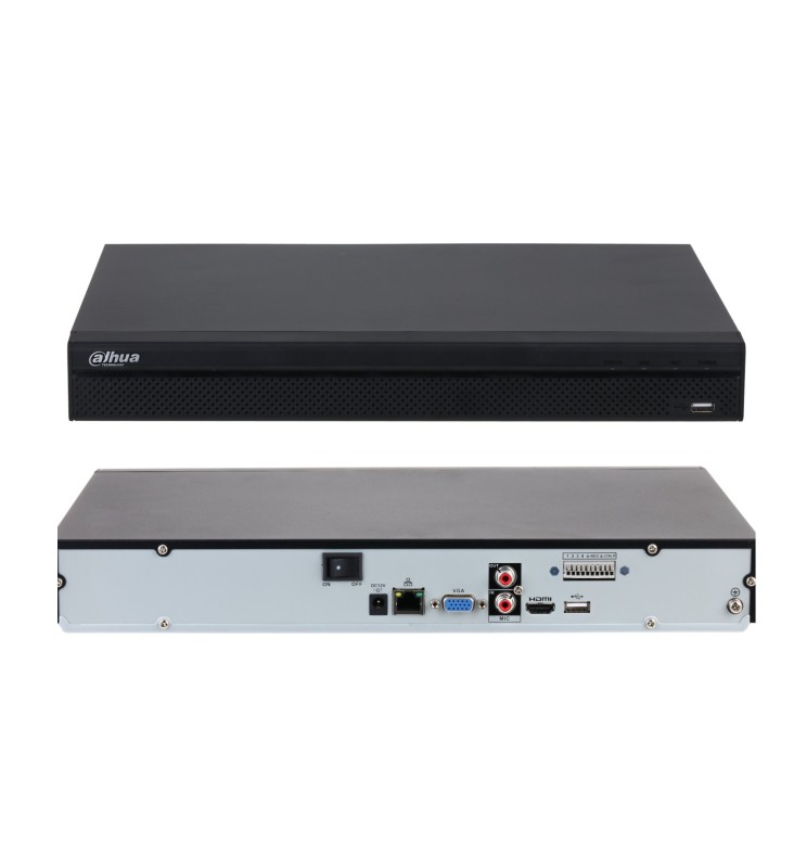 Dahua 8CH 1U 2HDDs Lite Network Video Recorder 160/160/80 Mbps