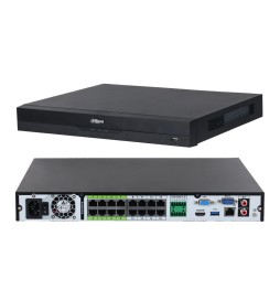 Dahua 16 Channels 1U 16PoE 2HDDs WizSense Network Video Recorder