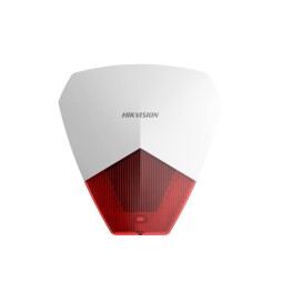 Hikvision AX Hybrid PRO Wired Sounder Red Rosso