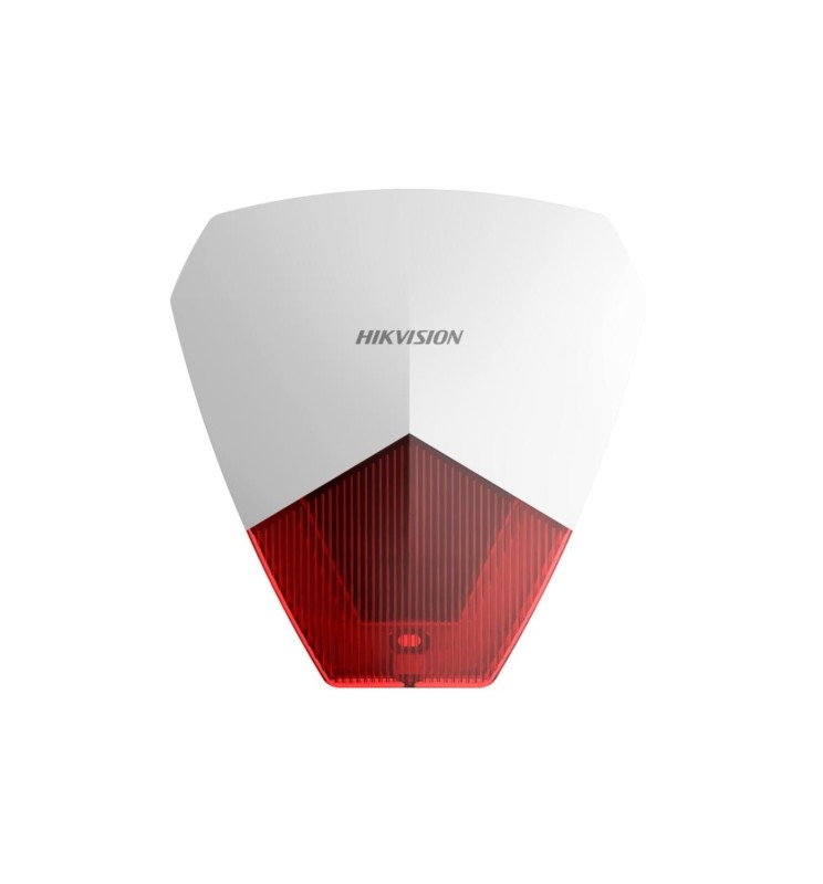 Hikvision AX Hybrid PRO Wired Sounder Red Rosso