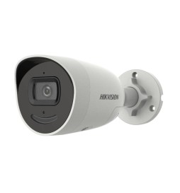 Hikvision 4 MP AcuSense Ip Poe Mini Bullet, Wdr, Luce Strobo, Sirena