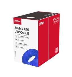 Cavo di Rete UTP CAT6 di Alta Qualità di Dahua 305m, Guaina in PVC Blu