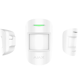 AJAX Kit Allarme Wifi Hub + 4x Motionprotect + 4x Doorprotect + 4x Spacecontrol