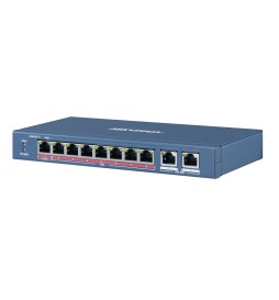 Hikvision 8 Porte Fast Ethernet Unmanaged POE Switch DS-3E0310HP-E