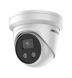 Hikvision Telecamera 4 MP AcuSense Turret Ip Poe 2.8mm, Microfono