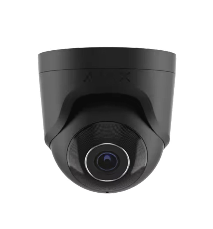 Ajax Turretcam Telecamera IP cablata 8 Mp 4.0 mm PoE Nero