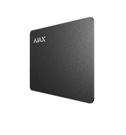 Ajax Pass RFID Carta crittografata contactless per tastiera plus Nero