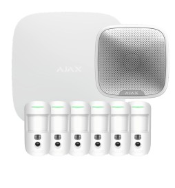 Ajax Hub 2 Kit 6x Motioncam 1x Streetsiren 8 pezzi Allarme Intelligente senza fili Wifi