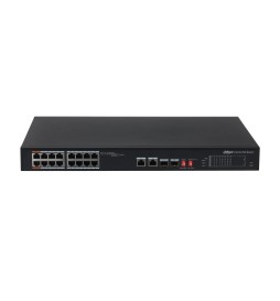 Dahua PoE Switch 16 porte + 2x Gbps + 2x SFP PFS3218-16ET-135