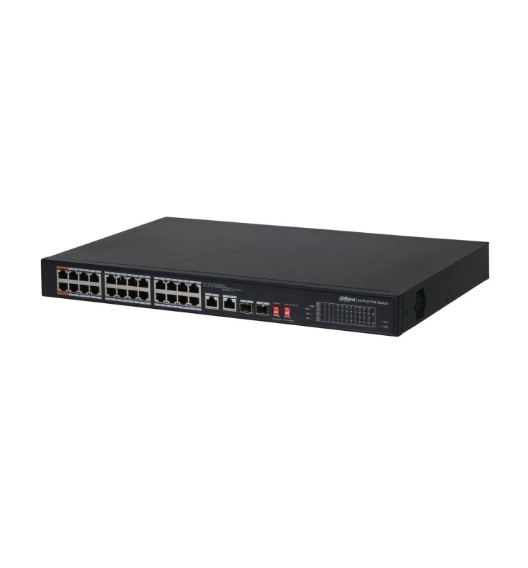 Dahua PoE Switch 24 Porte 2x Gbps 2x SFP PFS3226-24ET-240