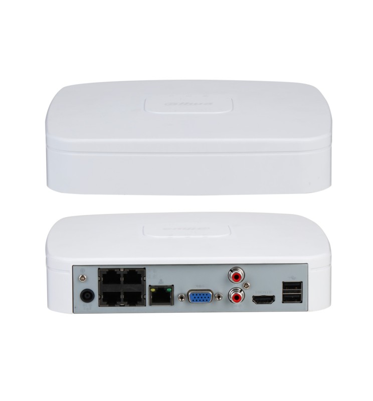 Dahua 4CH Smart 1U 4PoE 1HDD Lite Network Video Recorder