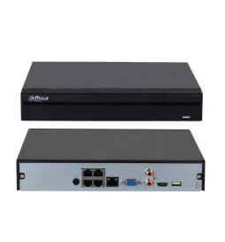 Dahua 4CH Smart 1U 4PoE 1HDD Lite Network Video Recorder