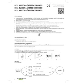 Motore Attuatore Tubolare Tapparelle Tende da sole 50N 45mm 230V