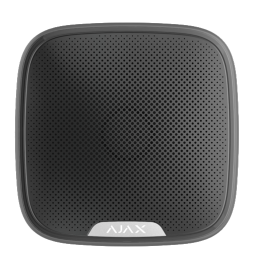 Ajax Sirena Street Siren Streetsiren da esterno senza fili Wifi 113Db Nero