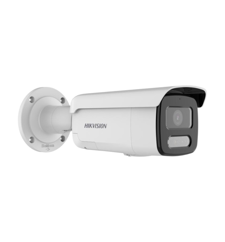 Hikvision 4Mp Smart Hybrid Light ColorVu 2.8mm Bullet Ip PoE DS-2CD2T47G2H-LISU/SL