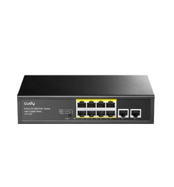 Cudy 8-FE PoE Switch 2 Uplink FE FS1010P